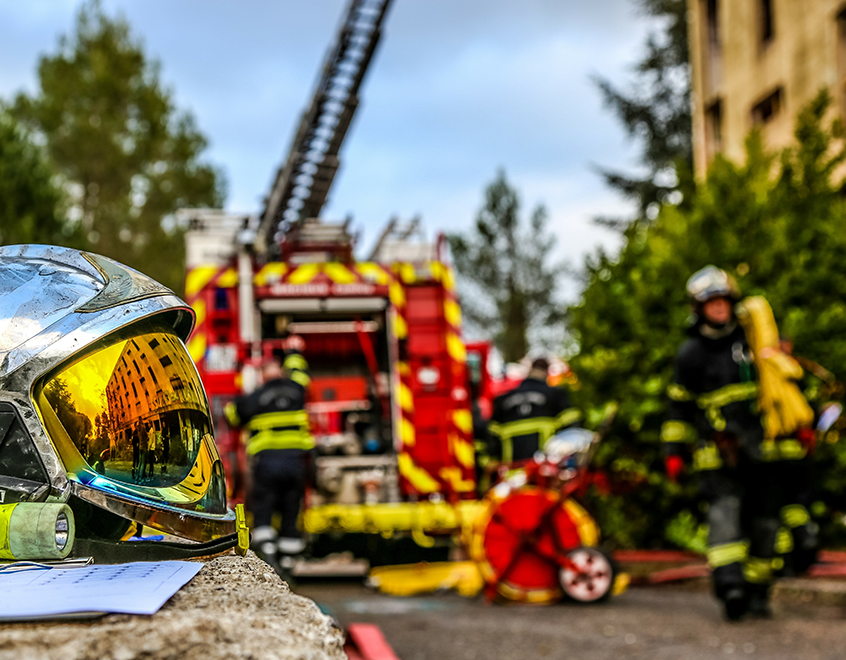 matériel de pompiers près de Toulouse